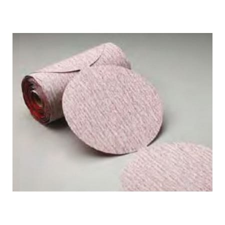 Carborundum 6 In. Carbo Premier Red Dri-Lube Stick-On Paper PSA Disc Roll P220, 100PK 5539518168